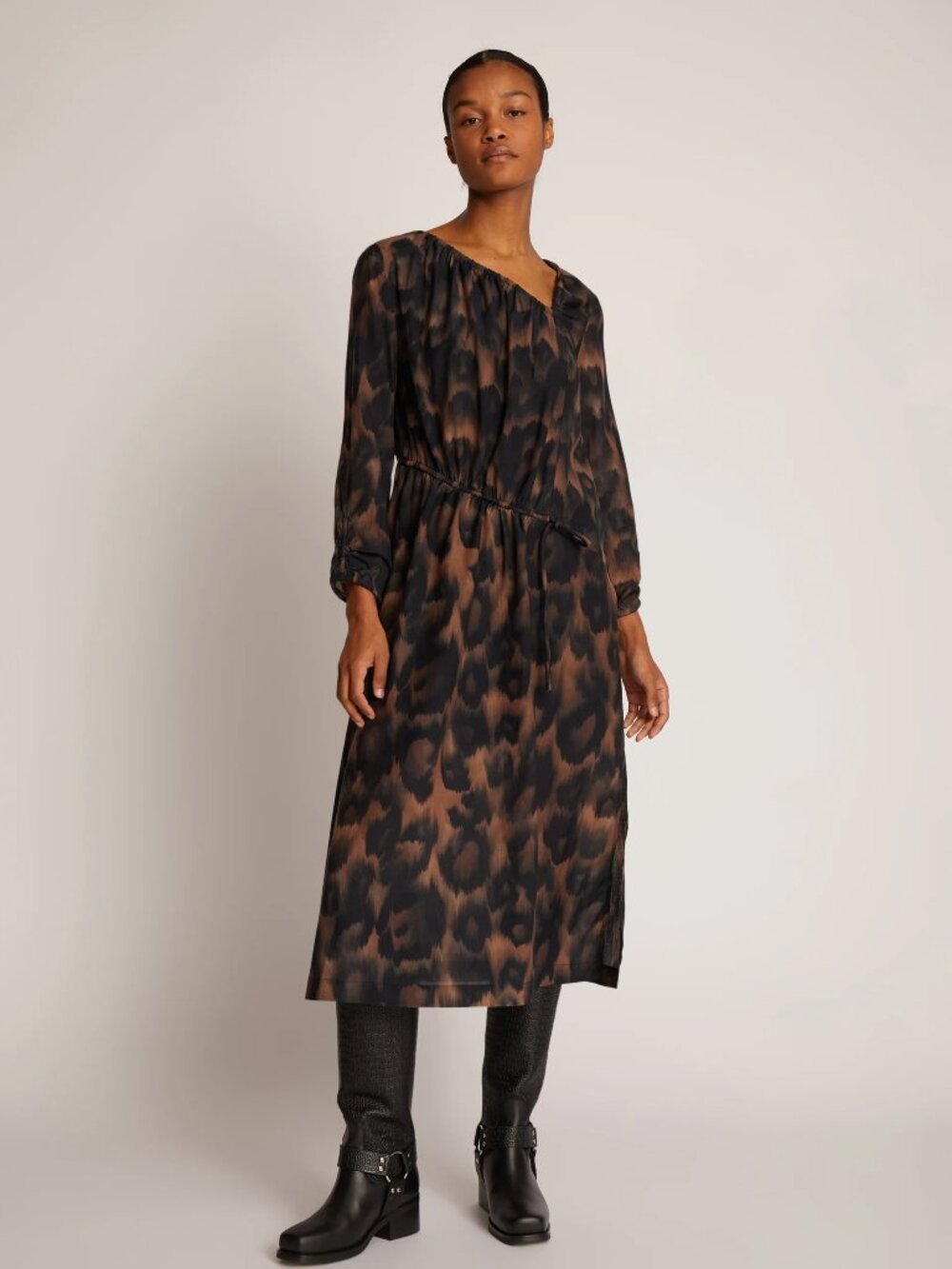 MUNTHE Tynna Printed Midi Dress — Size EU 42-/ US Size 10 NWOT